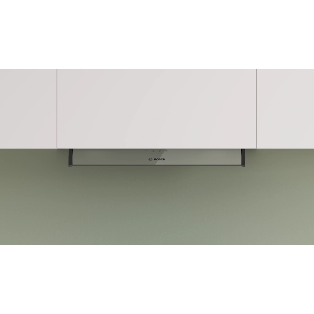 Bosch DBB65CC60B Series 4 Integrated Cooker Hood, Black, B Rated