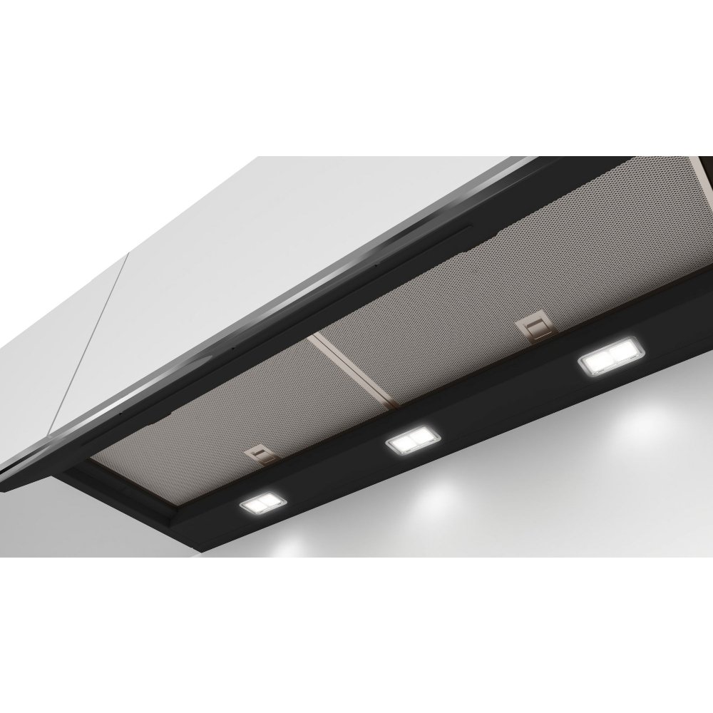 Bosch DBB97AM60B Series 6 Integrated Cooker Hood, Black, B Rated