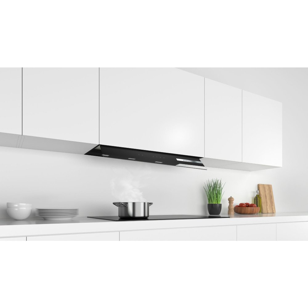 Bosch DBB97AM60B Series 6 Integrated Cooker Hood, Black, B Rated