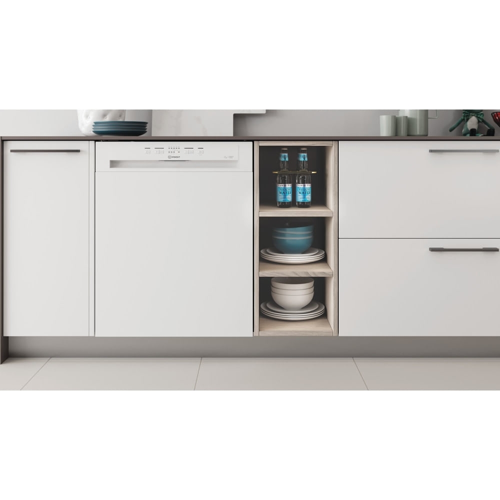 Buy Indesit DBE 2B19 UK BuiltIn Semi Integrated Dishwasher (DBE2B19