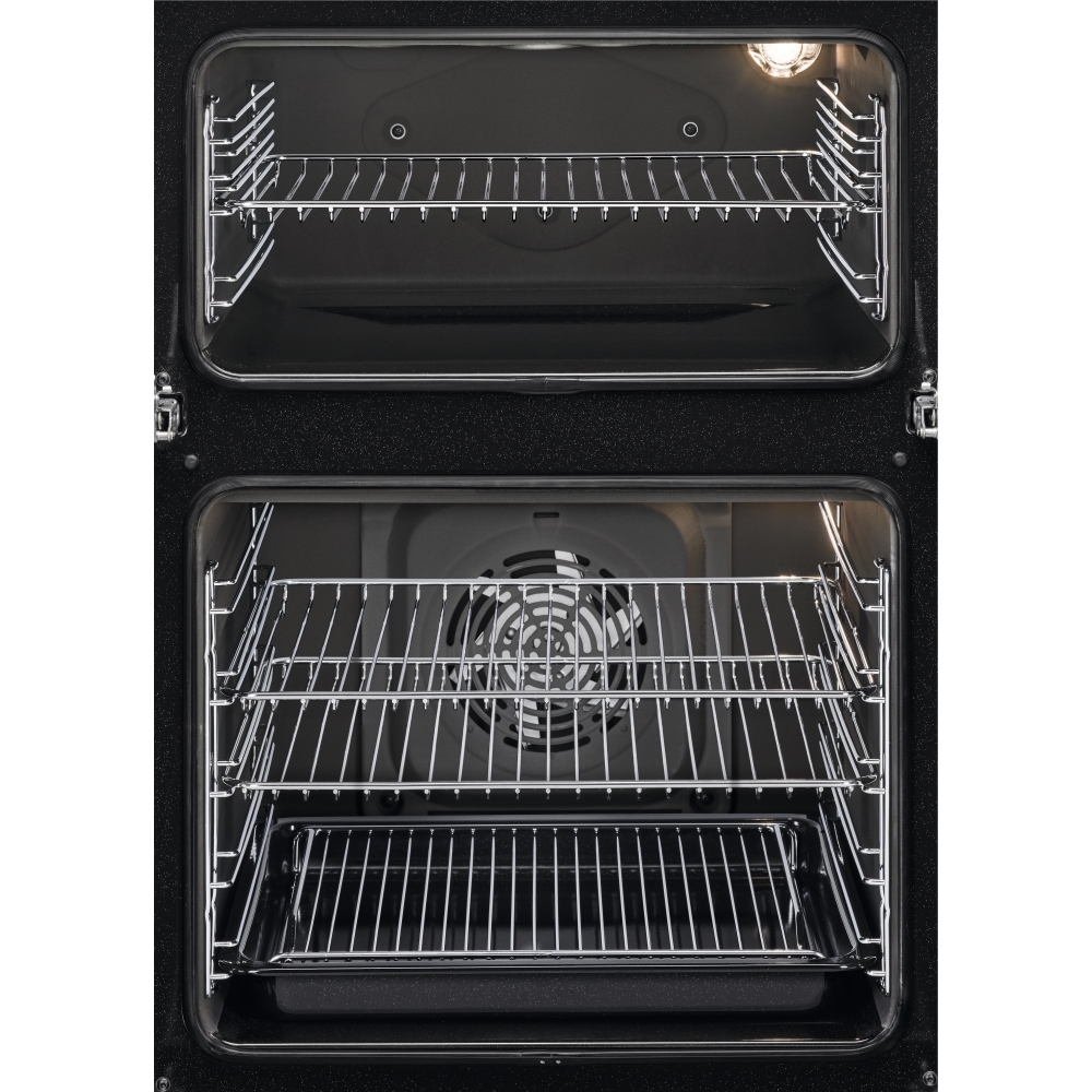 AEG DCB535060B 6000 SurroundCook Built-In Electric Double Oven, Black, A Rated