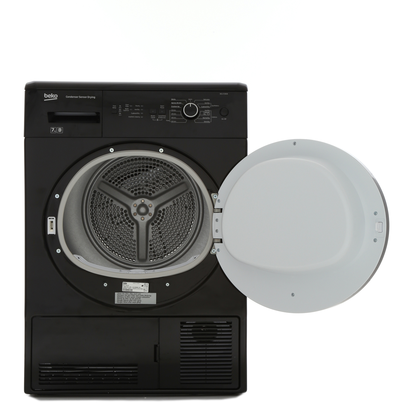 Buy Beko DCU7230B Condenser Dryer Black Marks Electrical