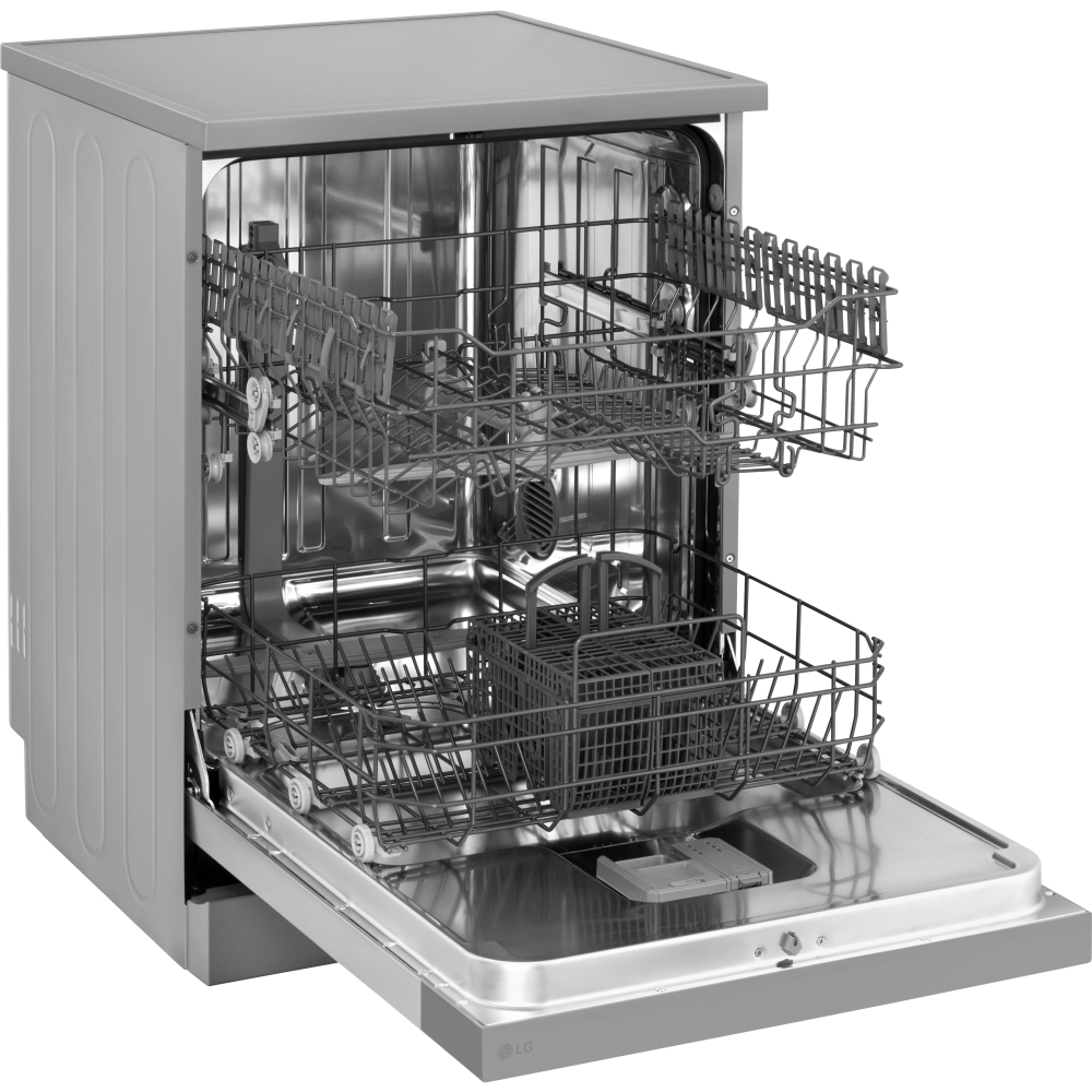 LG DF030FL Dishwasher, 13 Place Settings, Silver, E Rated