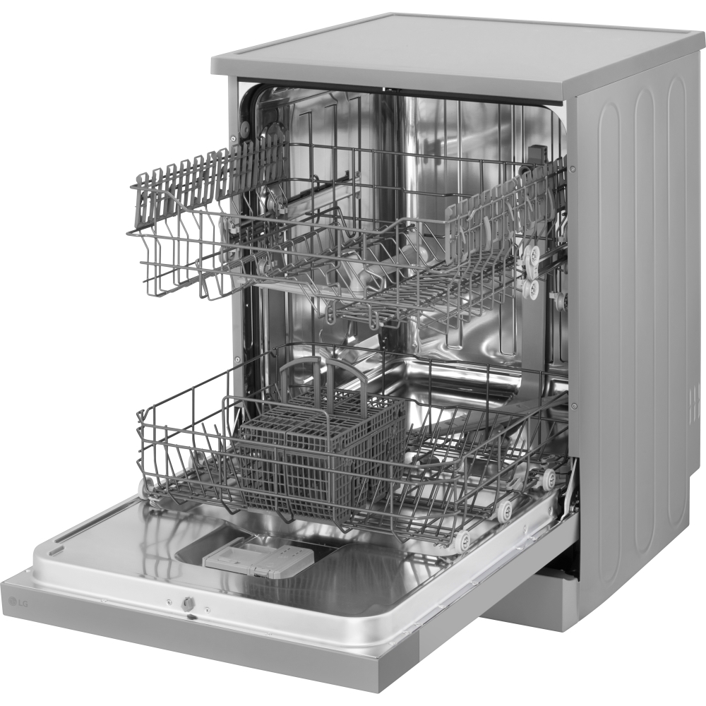 LG DF030FL Dishwasher, 13 Place Settings, Silver, E Rated