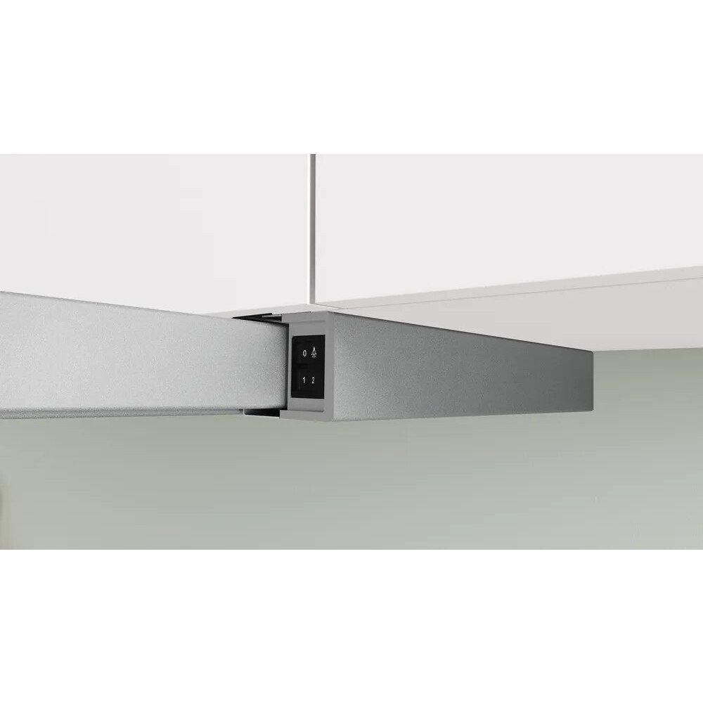 Bosch DFM063W56B Series 2 Telescopic Cooker Hood, Silver, C Rated