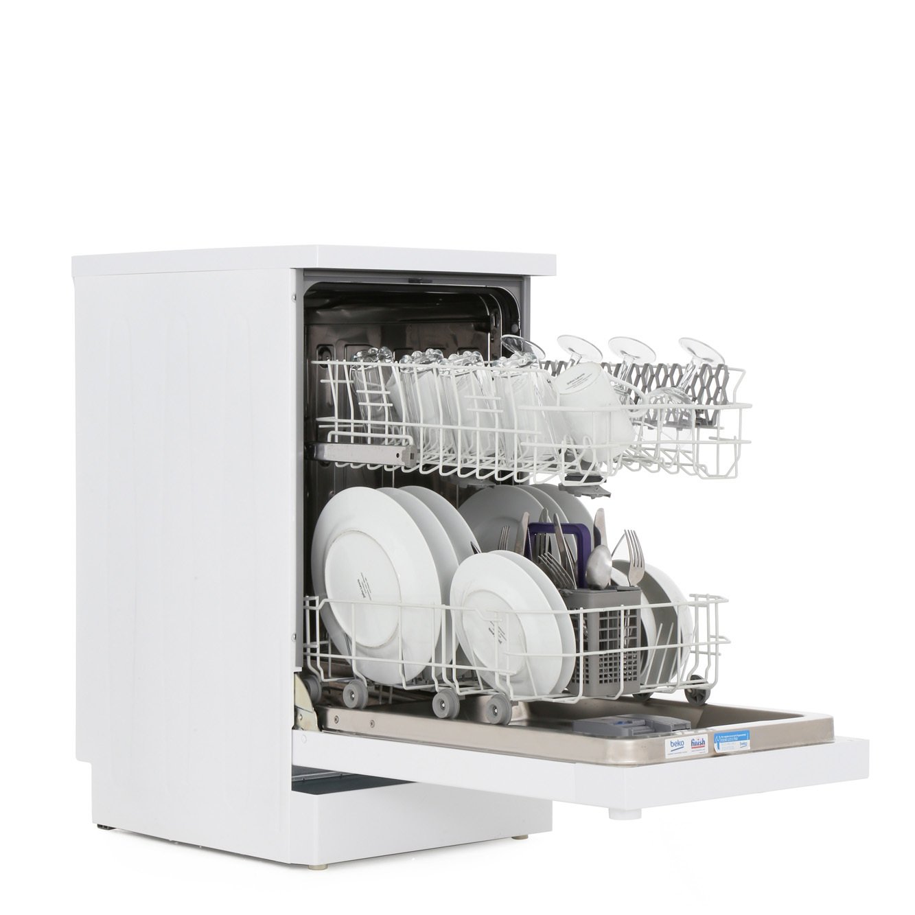 Buy Beko DFS05C10W Slimline Dishwasher White Marks Electrical