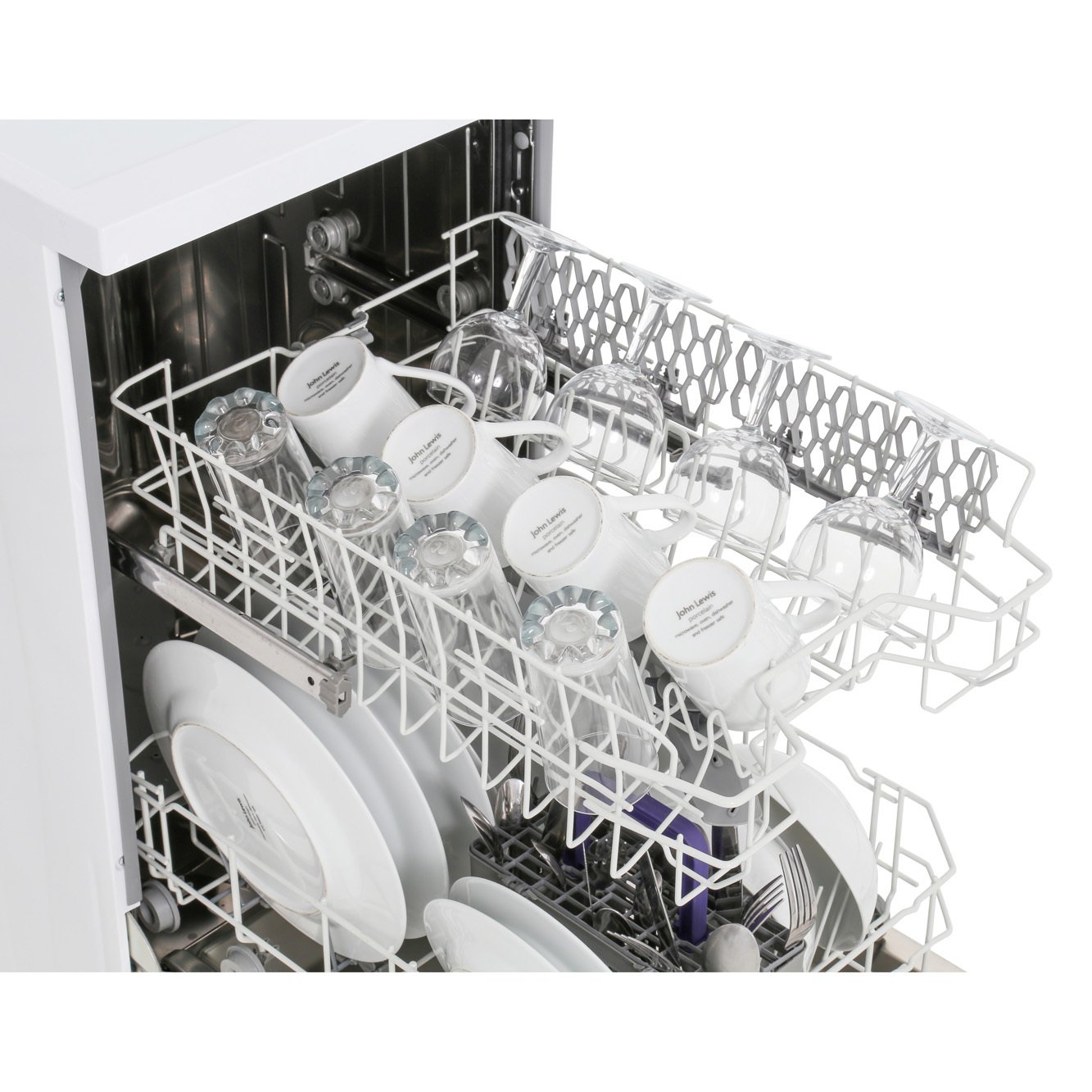 Buy Beko DFS05C10W Slimline Dishwasher White Marks Electrical