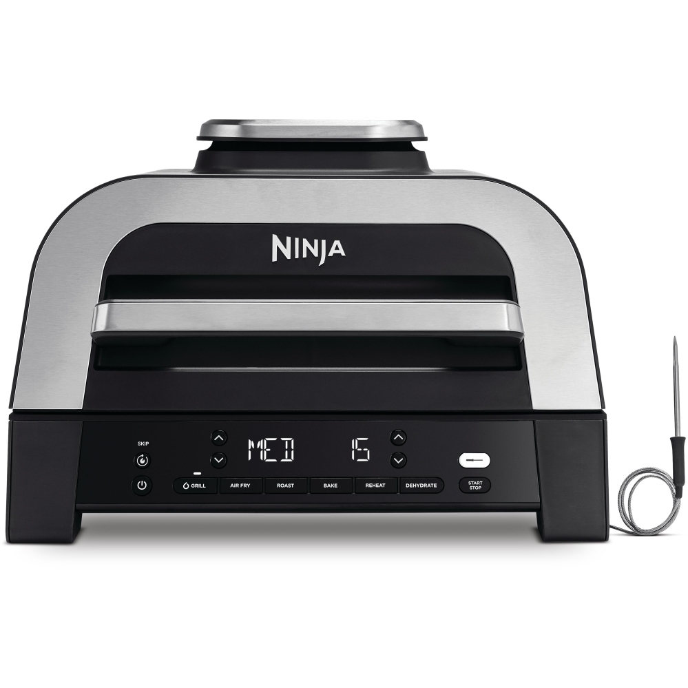 Ninja DG551UK 6-in-1 MAX Grill & Air Fryer, Black