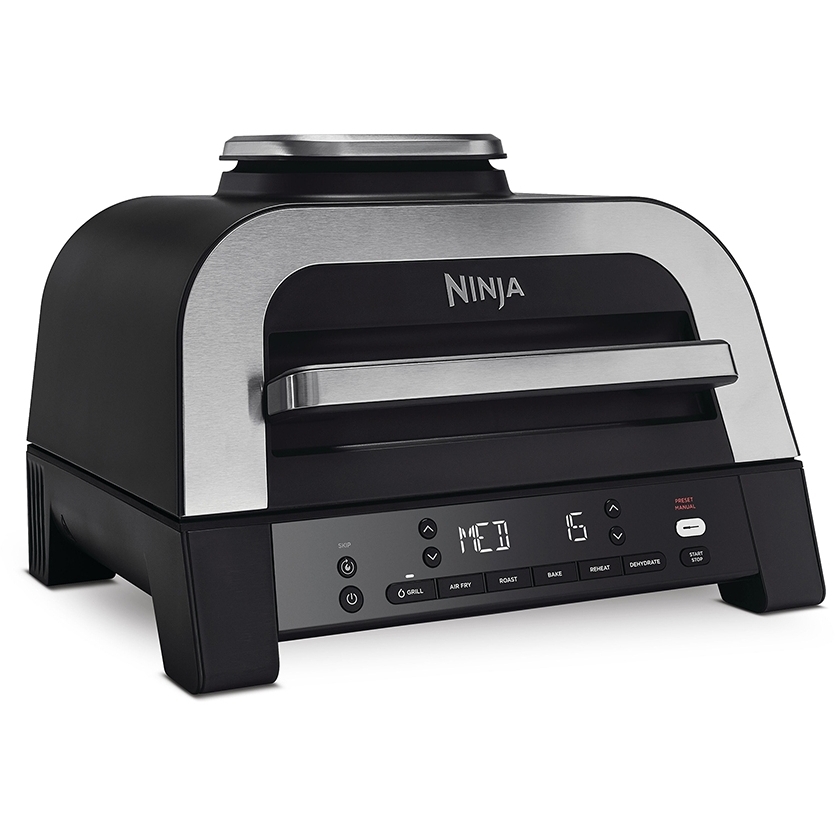 Ninja DG551UK 6-in-1 MAX Grill & Air Fryer, Black