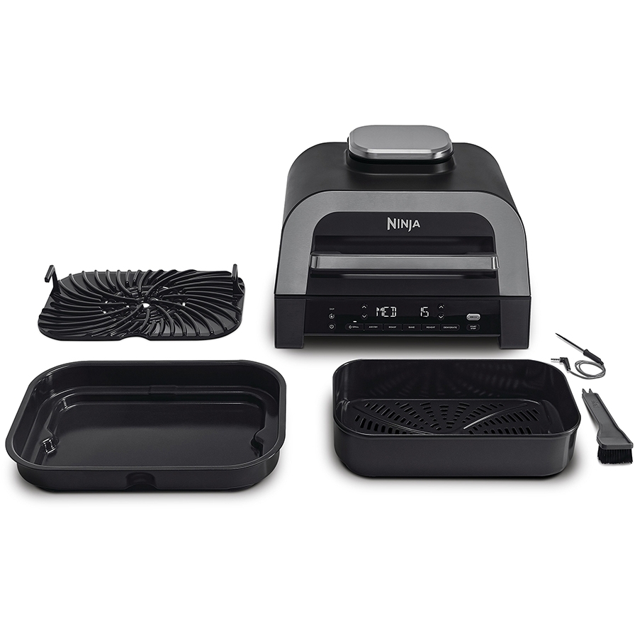 Ninja DG551UK 6-in-1 MAX Grill & Air Fryer, Black