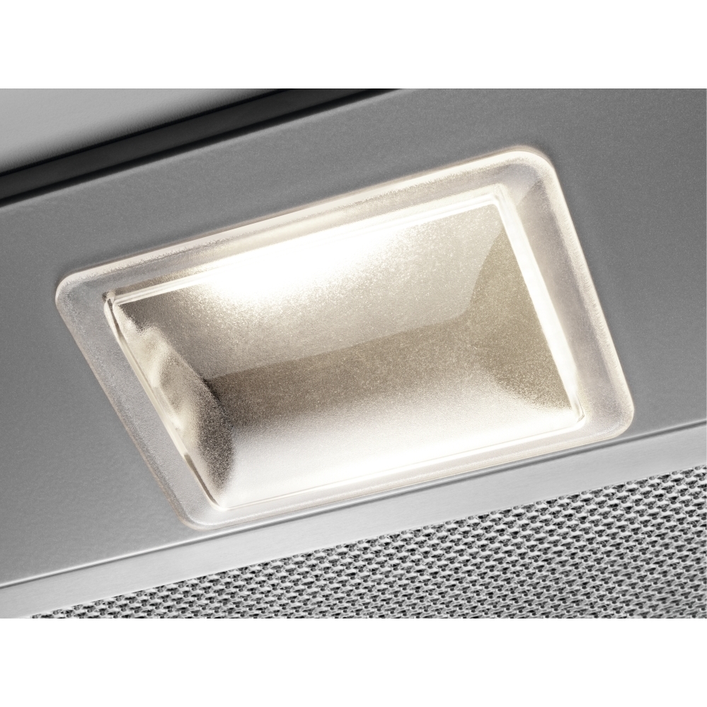 AEG DGX3523S 5000 Canopy Cooker Hood, Grey, C Rated