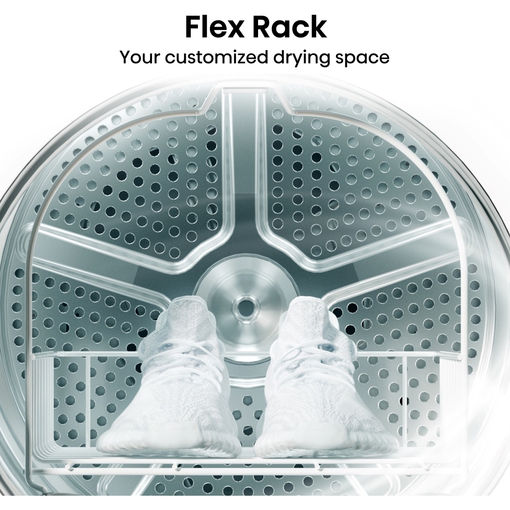 Hisense DH5S102BB Heat Pump Tumble Dryer, 10kg, Black, A+++ Rated