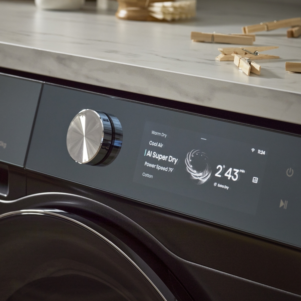 Hisense DH7S107BB Heat Pump Tumble Dryer, 10kg, Black, A+++ Rated