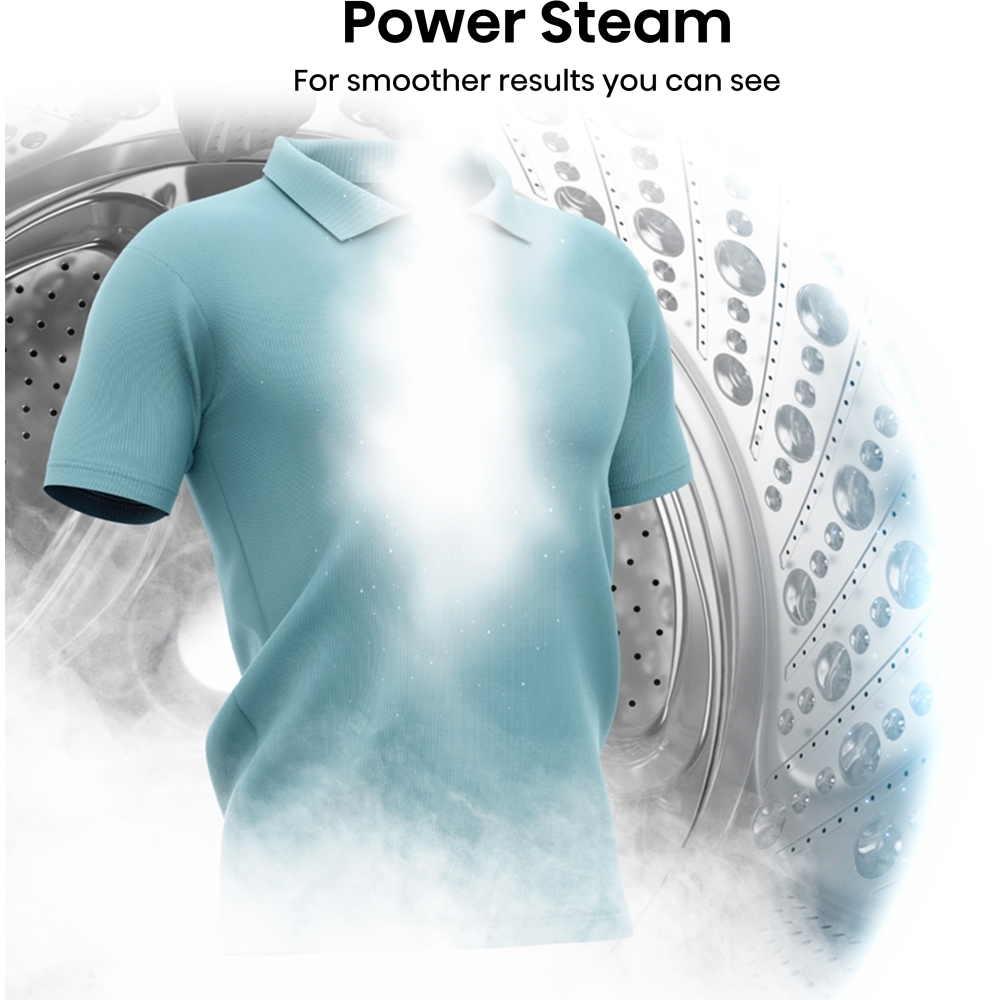 Hisense DH7S107BB Heat Pump Tumble Dryer, 10kg, Black, A+++ Rated