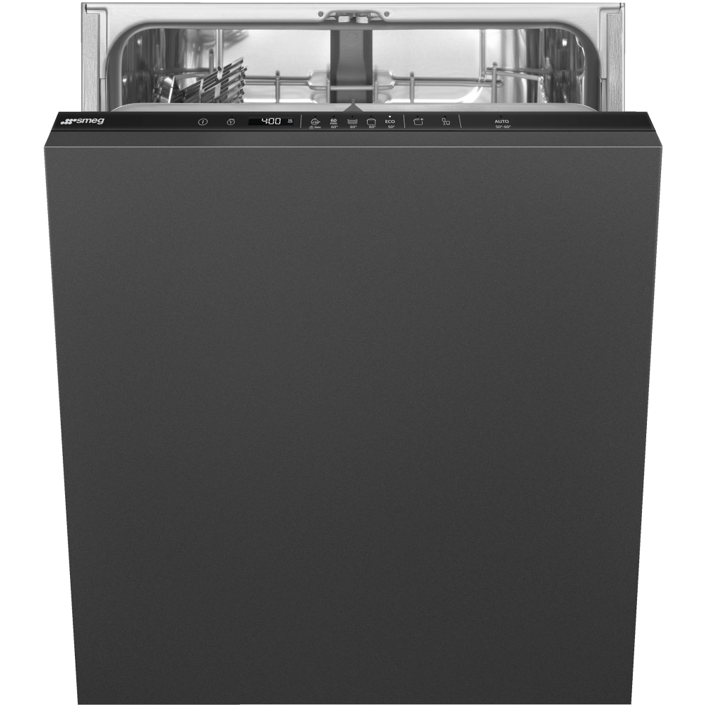 Smeg DI262D Fully Integrated Dishwasher, 13 Place Settings, D Rated