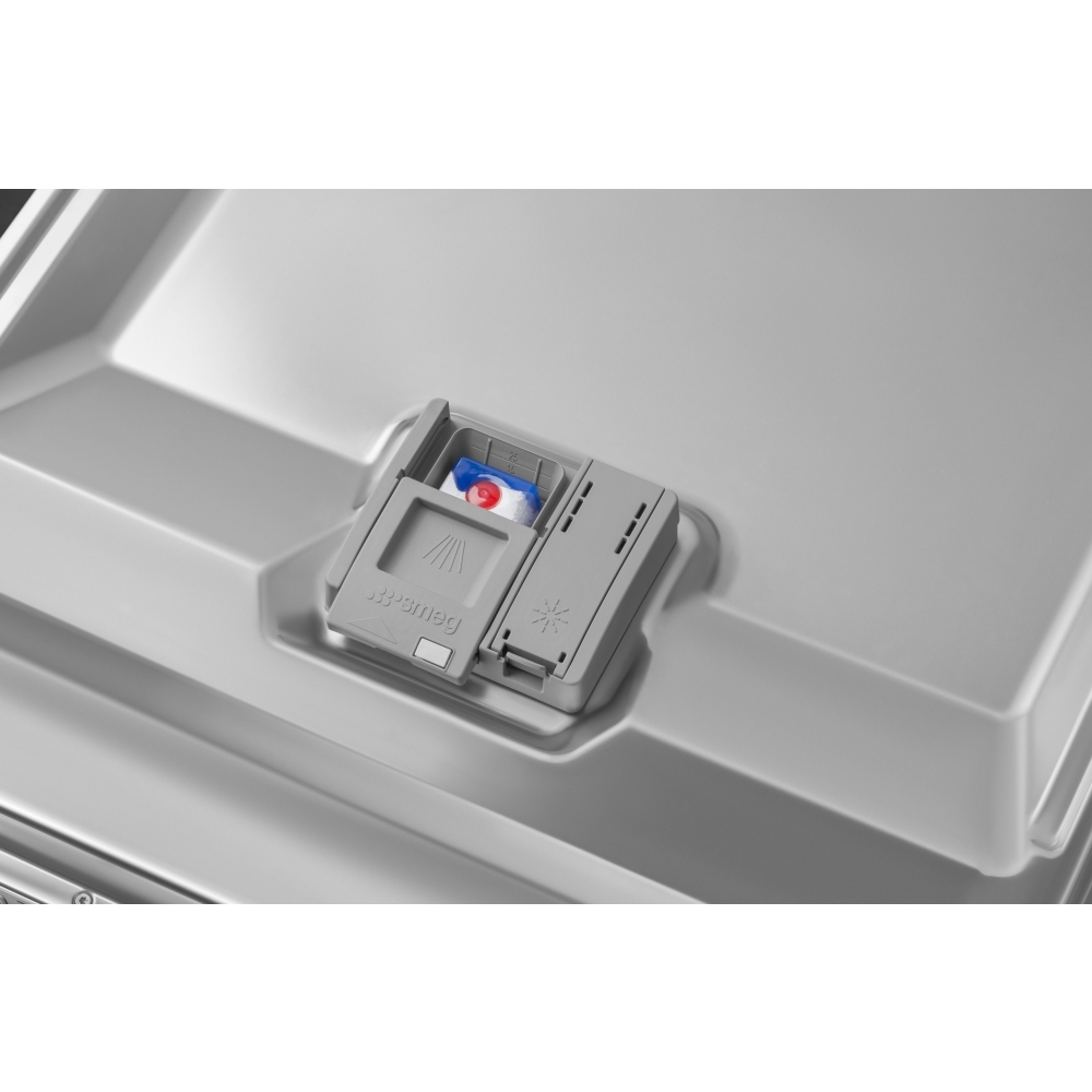 Smeg DI322BQLH Fully Integrated Dishwasher, 14 Place Settings, B Rated