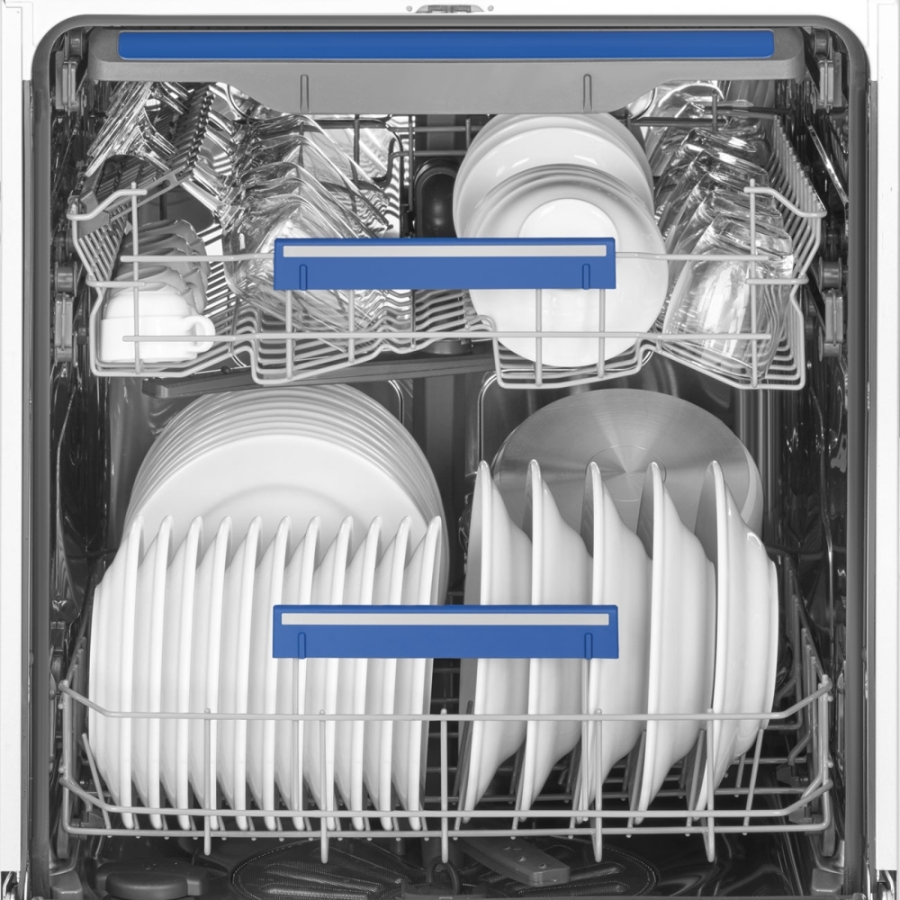Smeg DI362DQ Fully Integrated Dishwasher, 14 Place Settings, D Rated