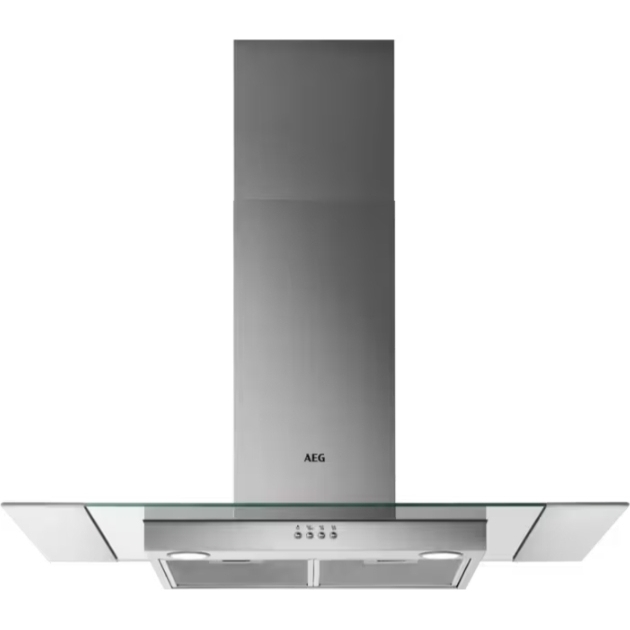 AEG DIX3950S Island Cooker Hood, Stainless Steel, C Rated