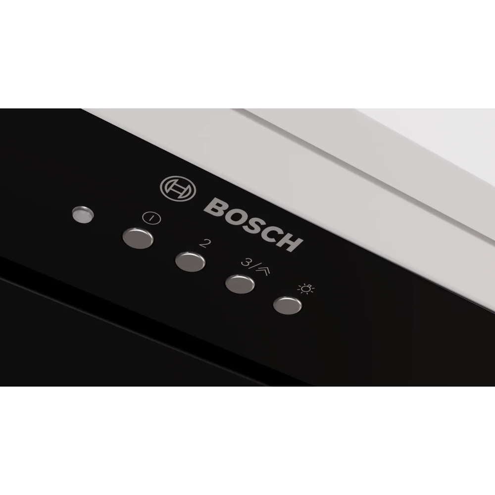 Bosch DLN87AC60B Series 6 Canopy Cooker Hood, Black, A Rated