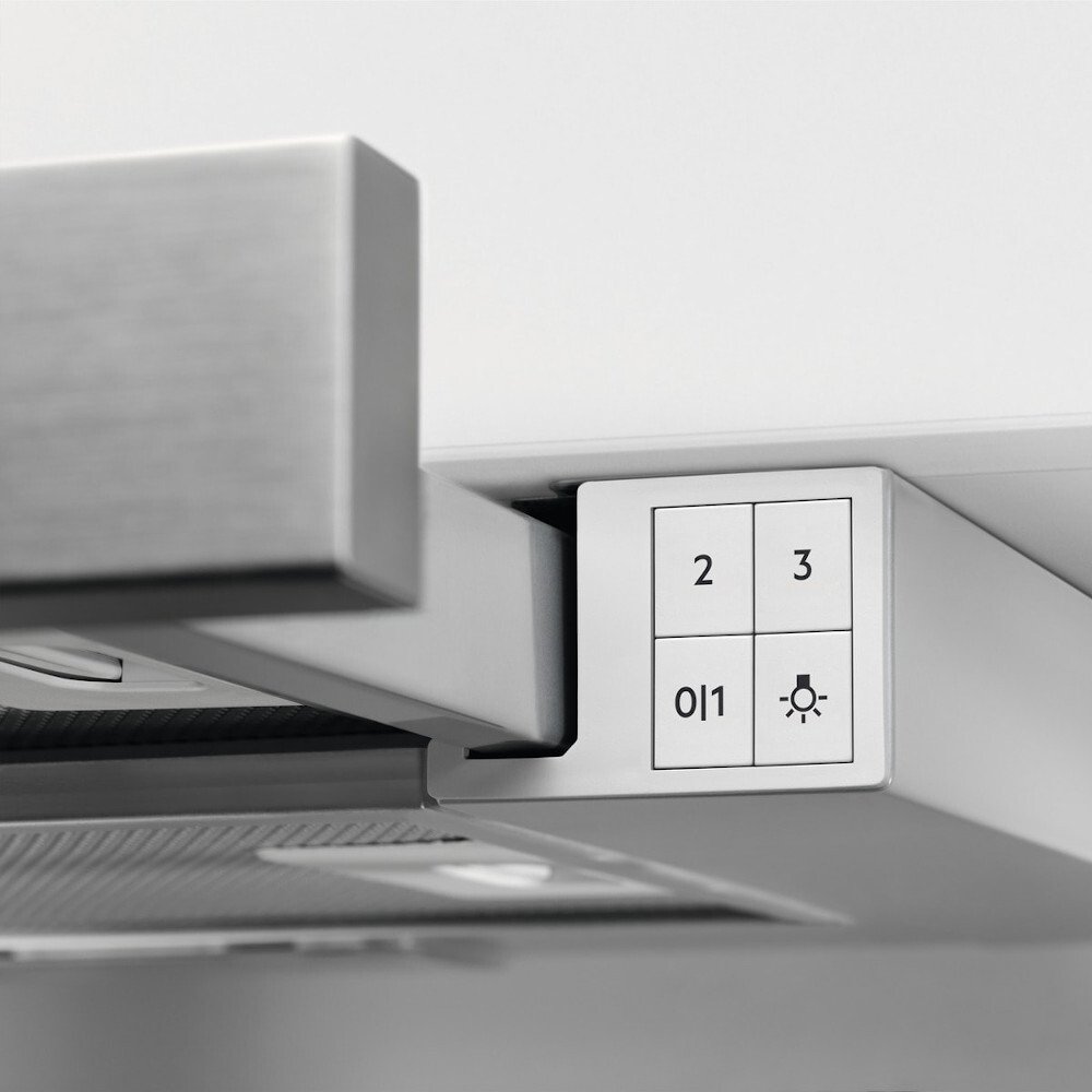 AEG DPB3932S 5000 Telescopic Cooker Hood, Stainless Steel, C Rated