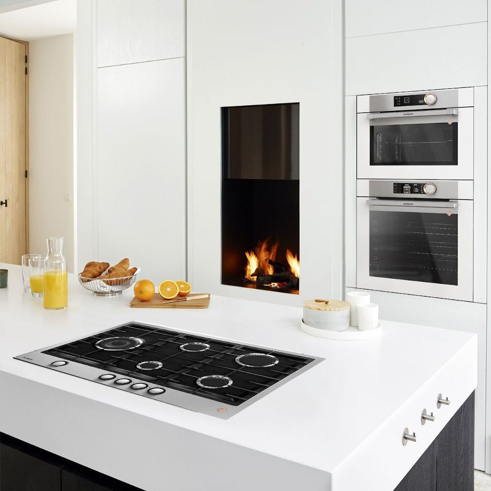 Buy De Dietrich DPE7729XF 5 Burner Gas Hob Stainless Steel Marks