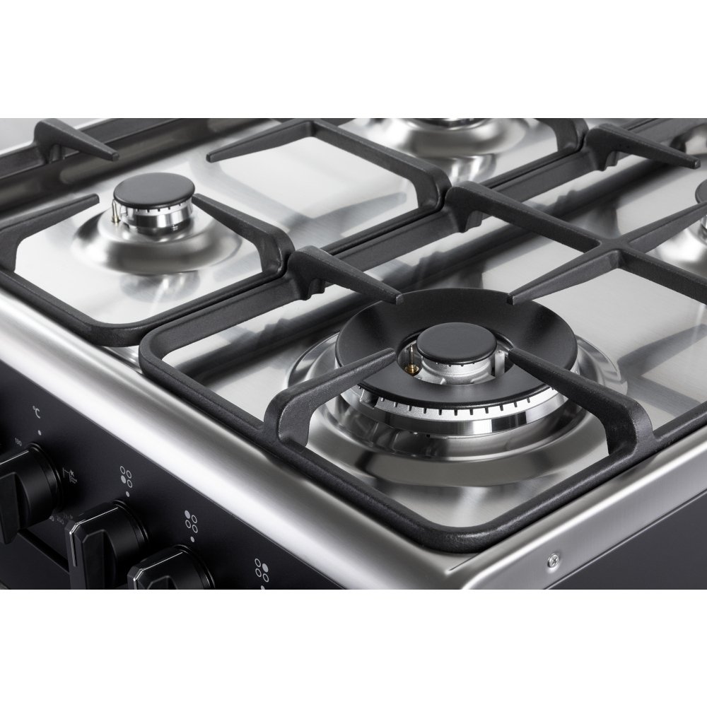 DeLonghi DSC 626G-1 Black Gas Cooker with Single Oven, A Rated