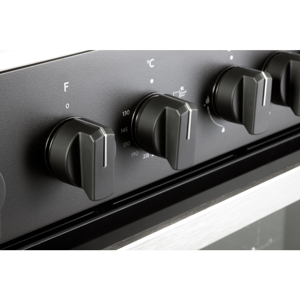 DeLonghi DSC 626G-1 Black Gas Cooker with Single Oven, A Rated