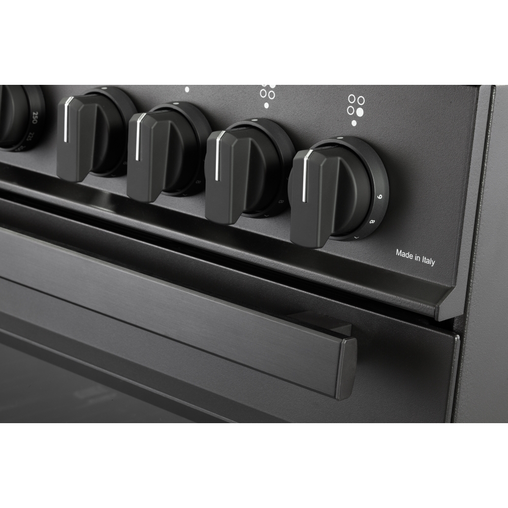 DeLonghi DSC 626IND-1-BL Induction Electric Cooker with Single Oven, Black, A Rated