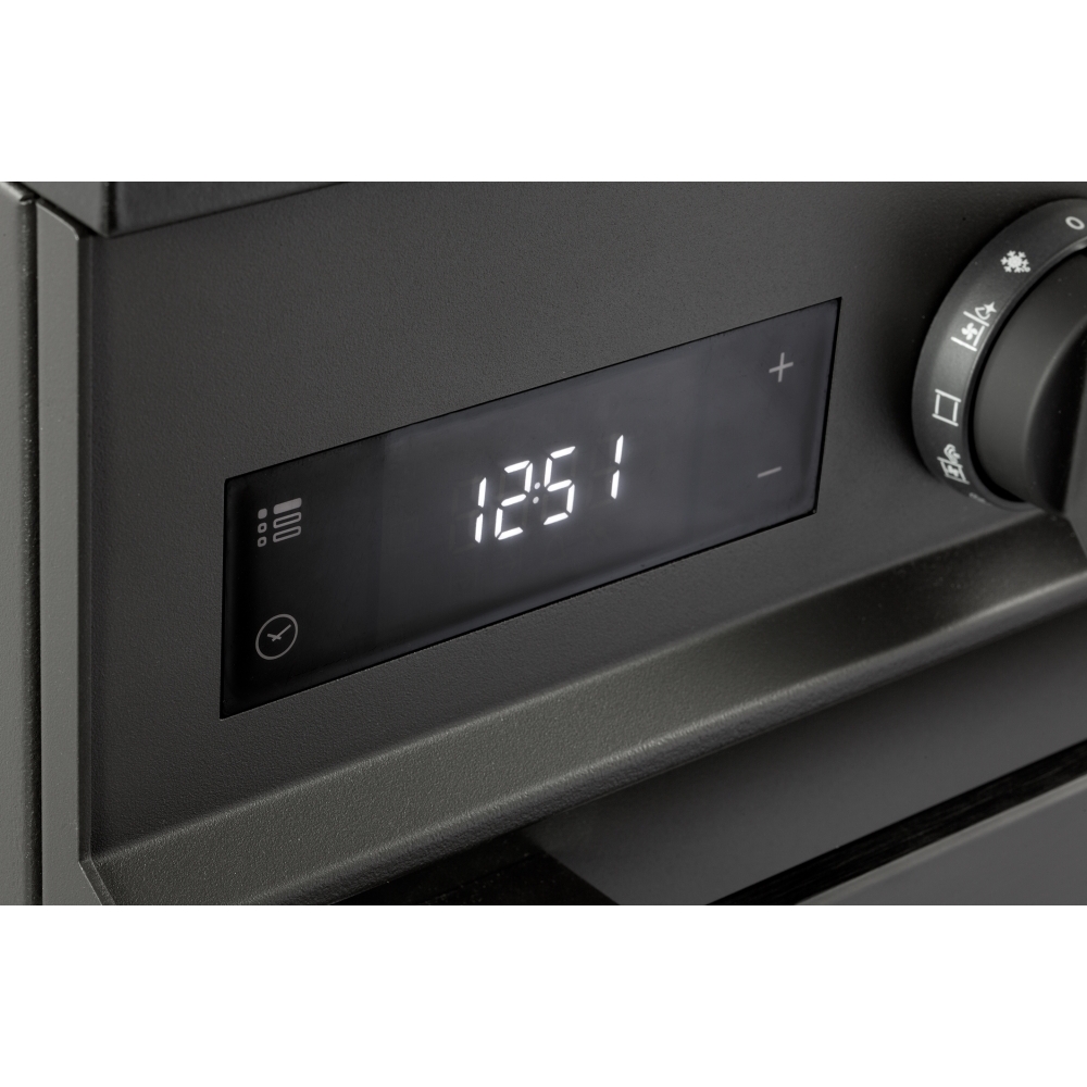 DeLonghi DSC 626IND-1-BL Induction Electric Cooker with Single Oven, Black, A Rated