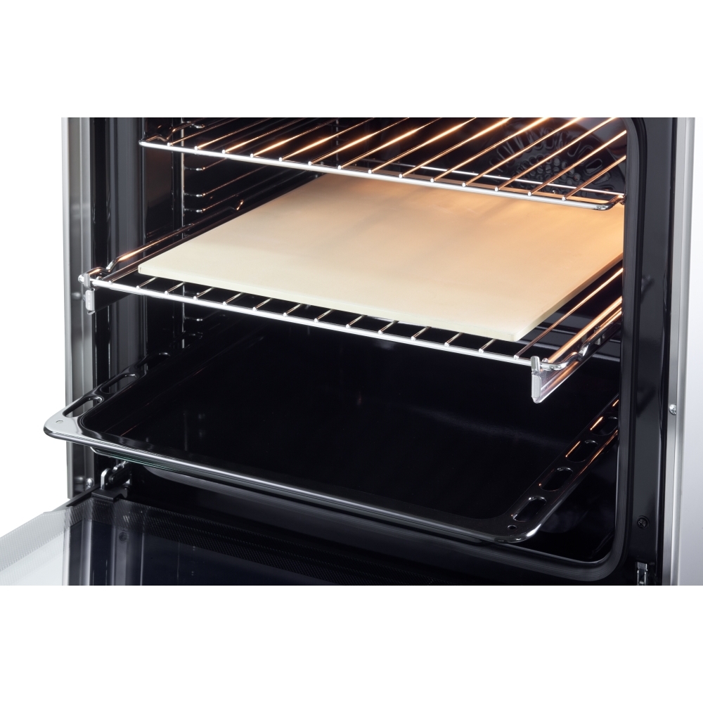 DeLonghi DSC 626MF-1 Modern Dual Fuel Cooker with Single Oven, Stainless Steel, A Rated