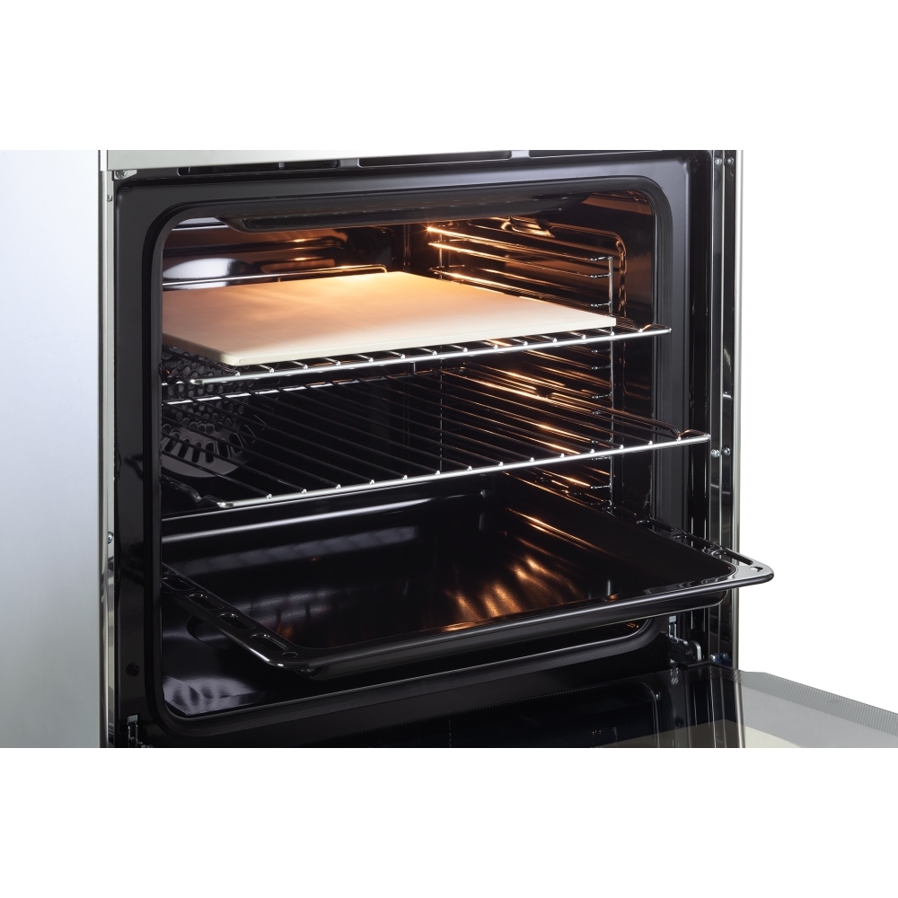 DeLonghi DSC 626MLX-1 Modern Single Oven Dual Fuel Cooker, Stainless Steel, A Rated