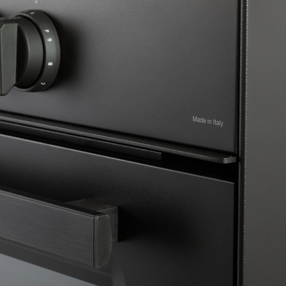 DeLonghi DSR 926IND-BL 90cm Induction Range Cooker, Black, A Rated