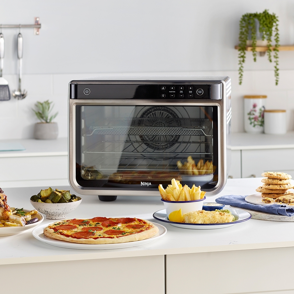 Ninja DT200UK Foodi 10-in-1 Multifunction Oven, Silver