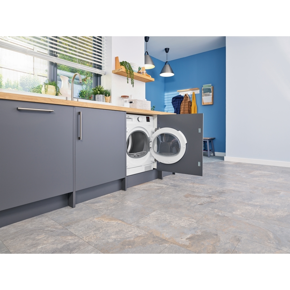 Beko DTIKP71131W Integrated Heat Pump Dryer, 7kg, White, A++ Rated