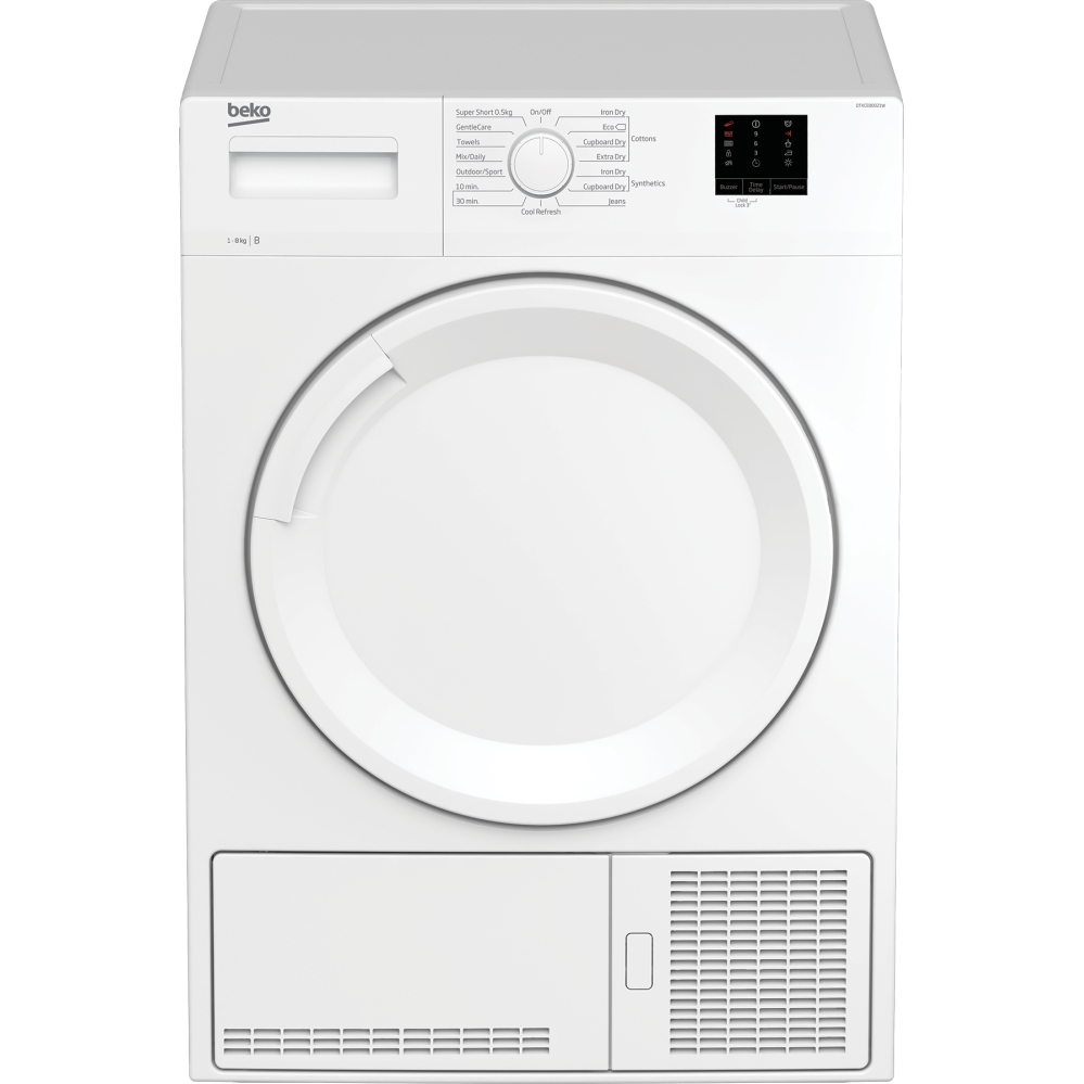 Beko DTKCE80021W Condenser Tumble Dryer Marks Electrical