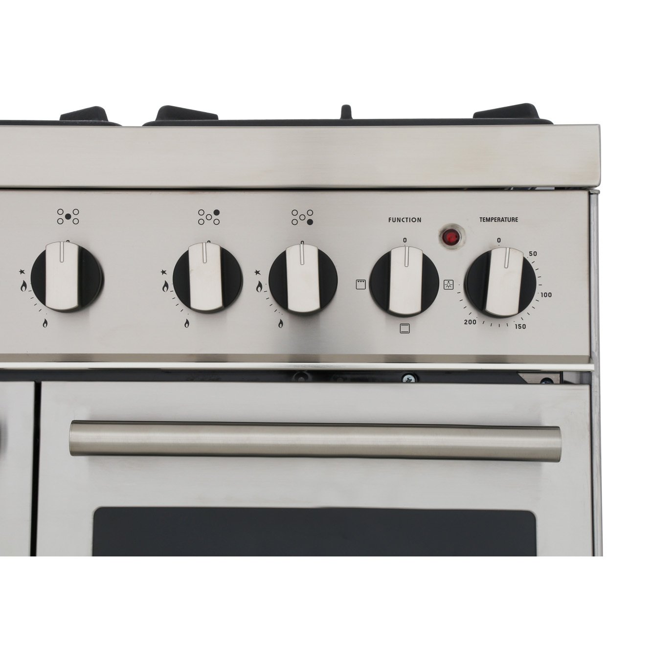 DeLonghi DTR 906DF 90cm Dual Fuel Range Cooker, Stainless Steel, B