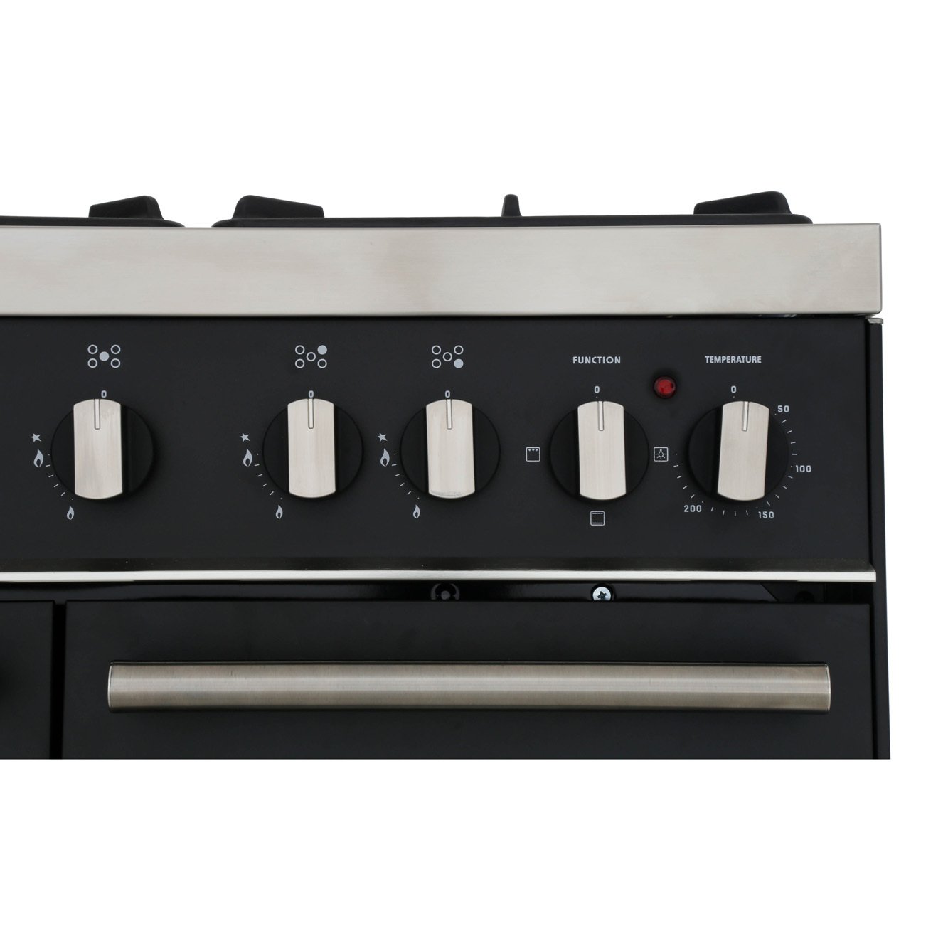 DeLonghi DTR 906-DF/AN Modern 90cm Dual Fuel Range Cooker, Black, B Rated