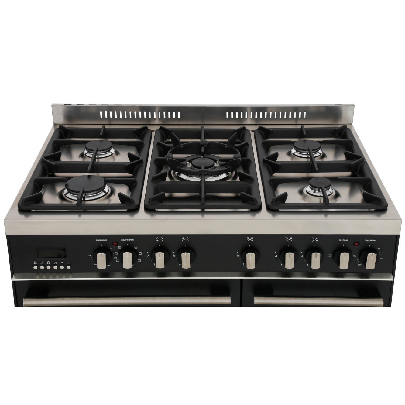 DeLonghi DTR 906-DF/AN Modern 90cm Dual Fuel Range Cooker, Black, B Rated