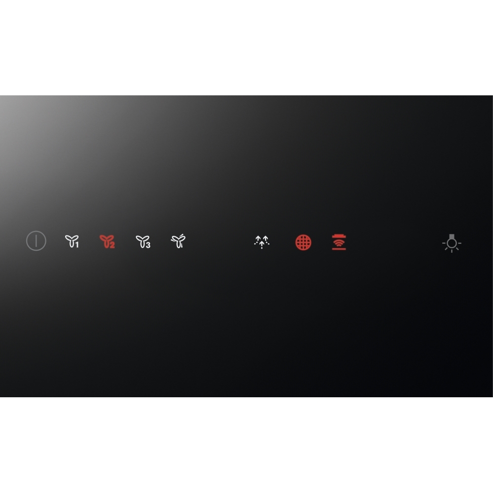 AEG DVE5671HG 9000 SilenceTech 60cm Chimney Cooker Hood, Black, A Rated