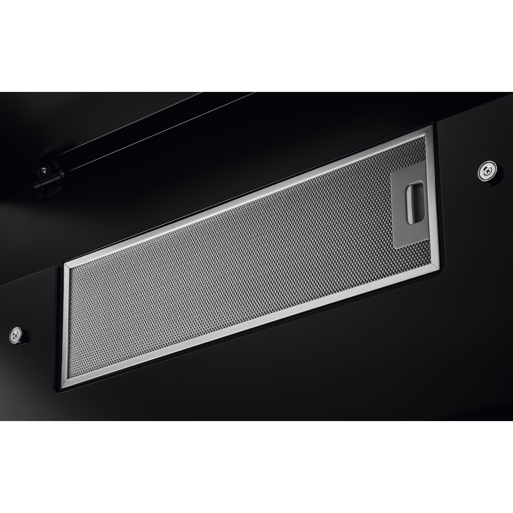 AEG DVE5671HG 9000 SilenceTech 60cm Chimney Cooker Hood, Black, A Rated