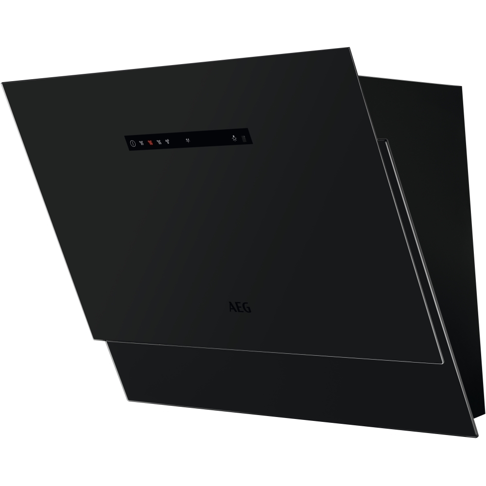 AEG DVE5671HR 9000 SilenceTech 60cm Chimney Cooker Hood, Matt Black, A Rated