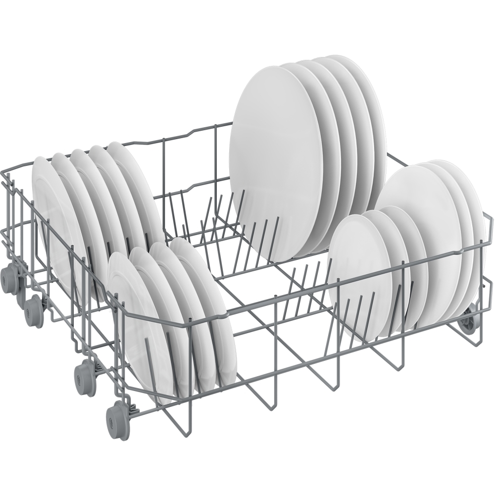 Beko DVN04X20W Dishwasher, 13 Place Settings, White, E Rated