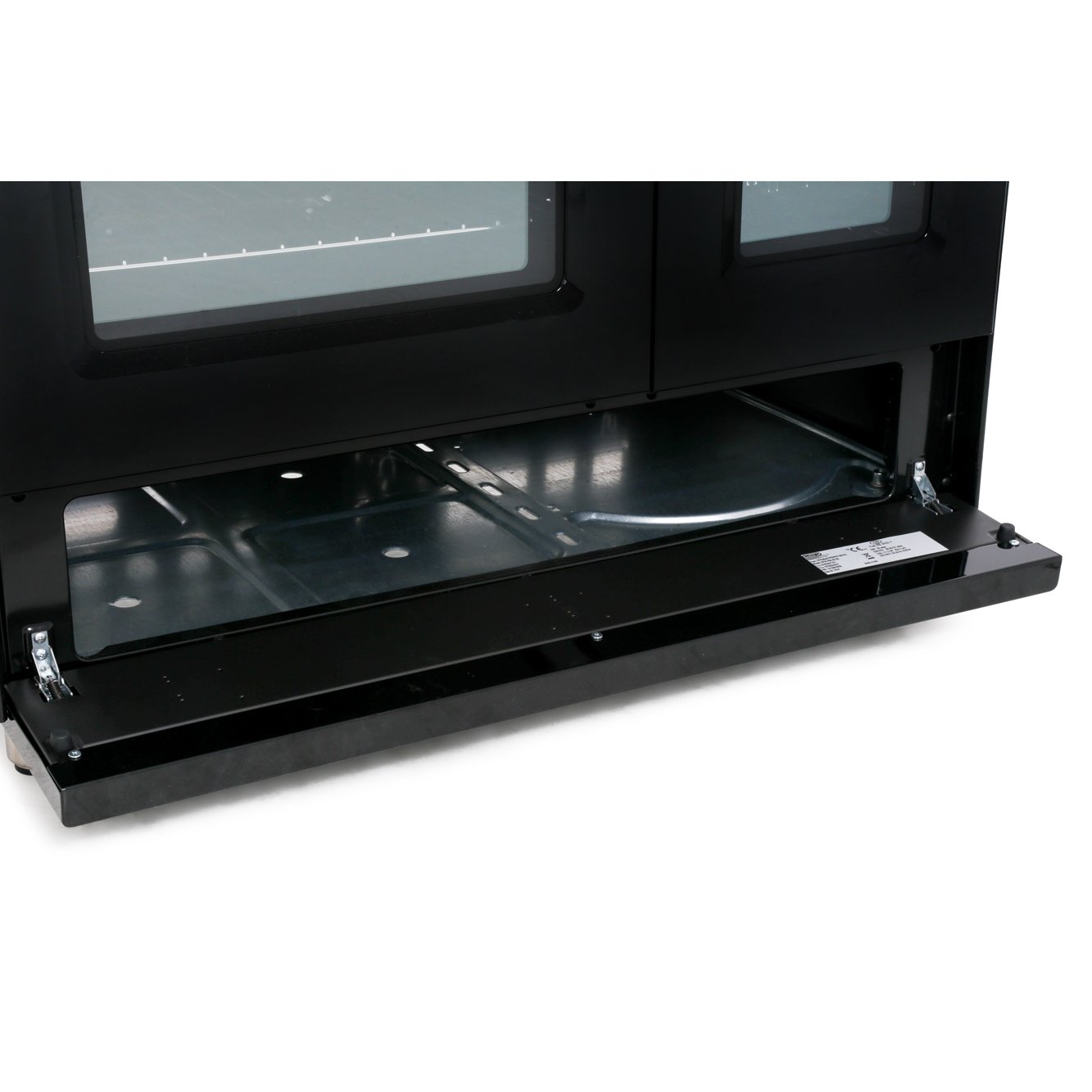 DeLonghi DVTR 906-DF/BL Vintage 90cm Dual Fuel Range Cooker, Stainless Steel, A Rated