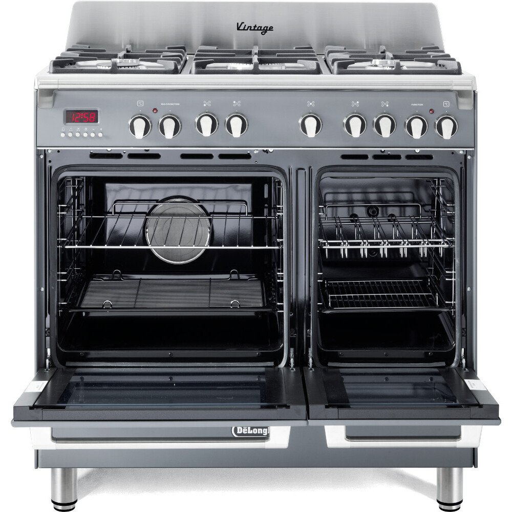Buy DeLonghi DVTR 906DF/SLATE 90cm Dual Fuel Range Cooker