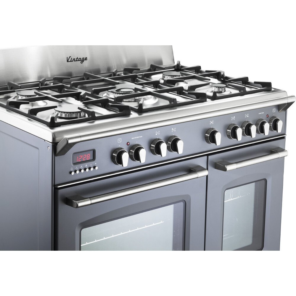 Buy DeLonghi DVTR 906DF/SLATE 90cm Dual Fuel Range Cooker