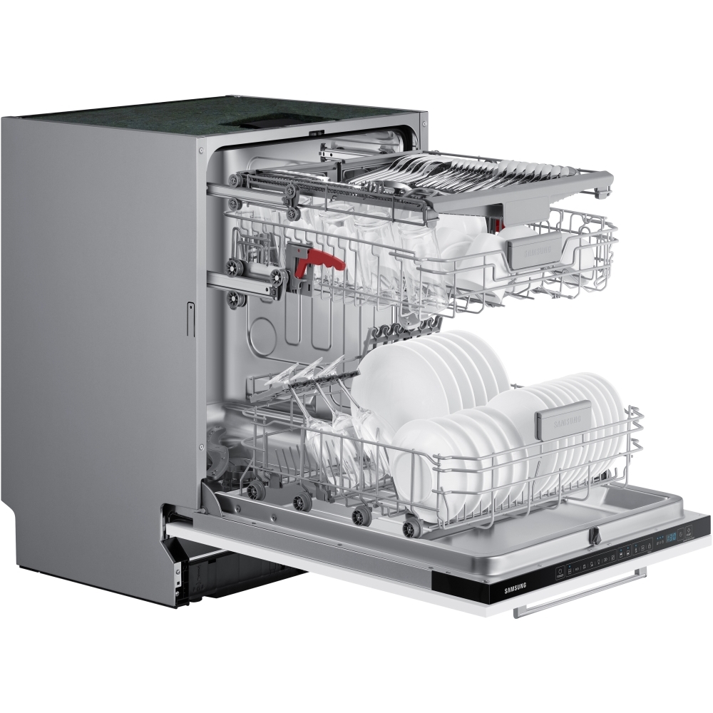 Samsung DW60CG550B00EU Fully Integrated Dishwasher, 14 Place Settings, D Rated