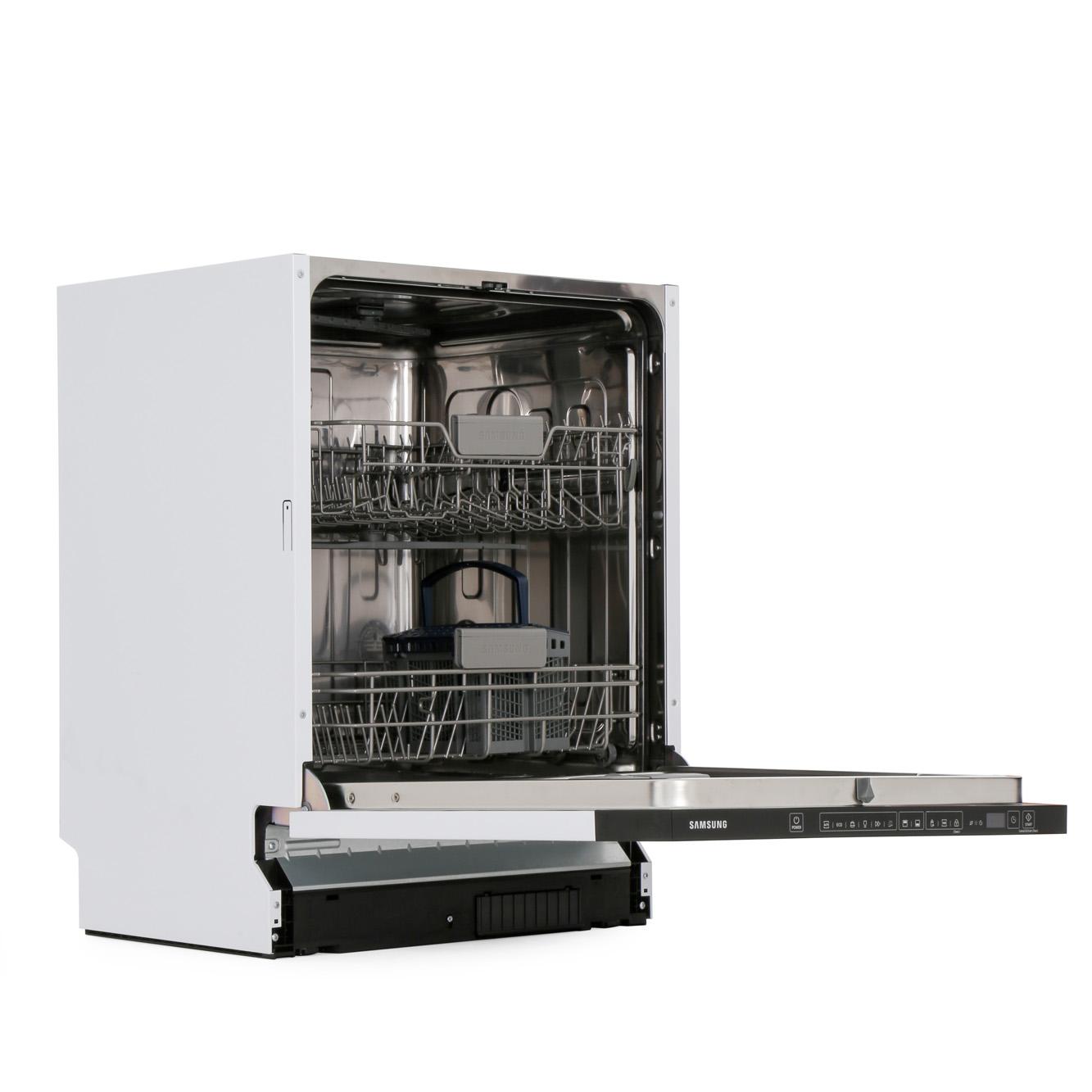 Samsung DW60M6040BB Series 6 Fully Integrated Dishwasher, 13 Place Settings, E Rated