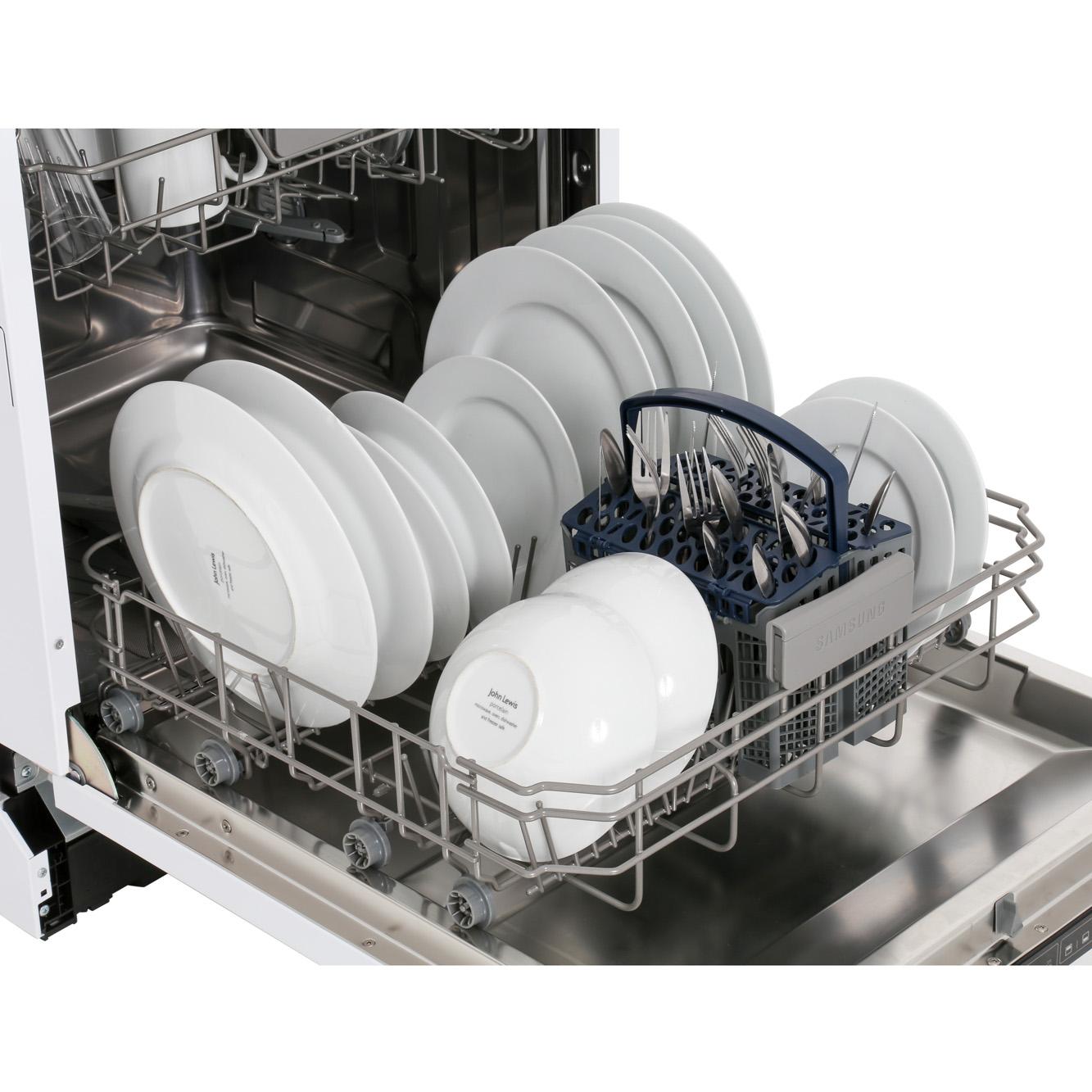 Samsung DW60M6040BB Series 6 Fully Integrated Dishwasher, 13 Place Settings, E Rated