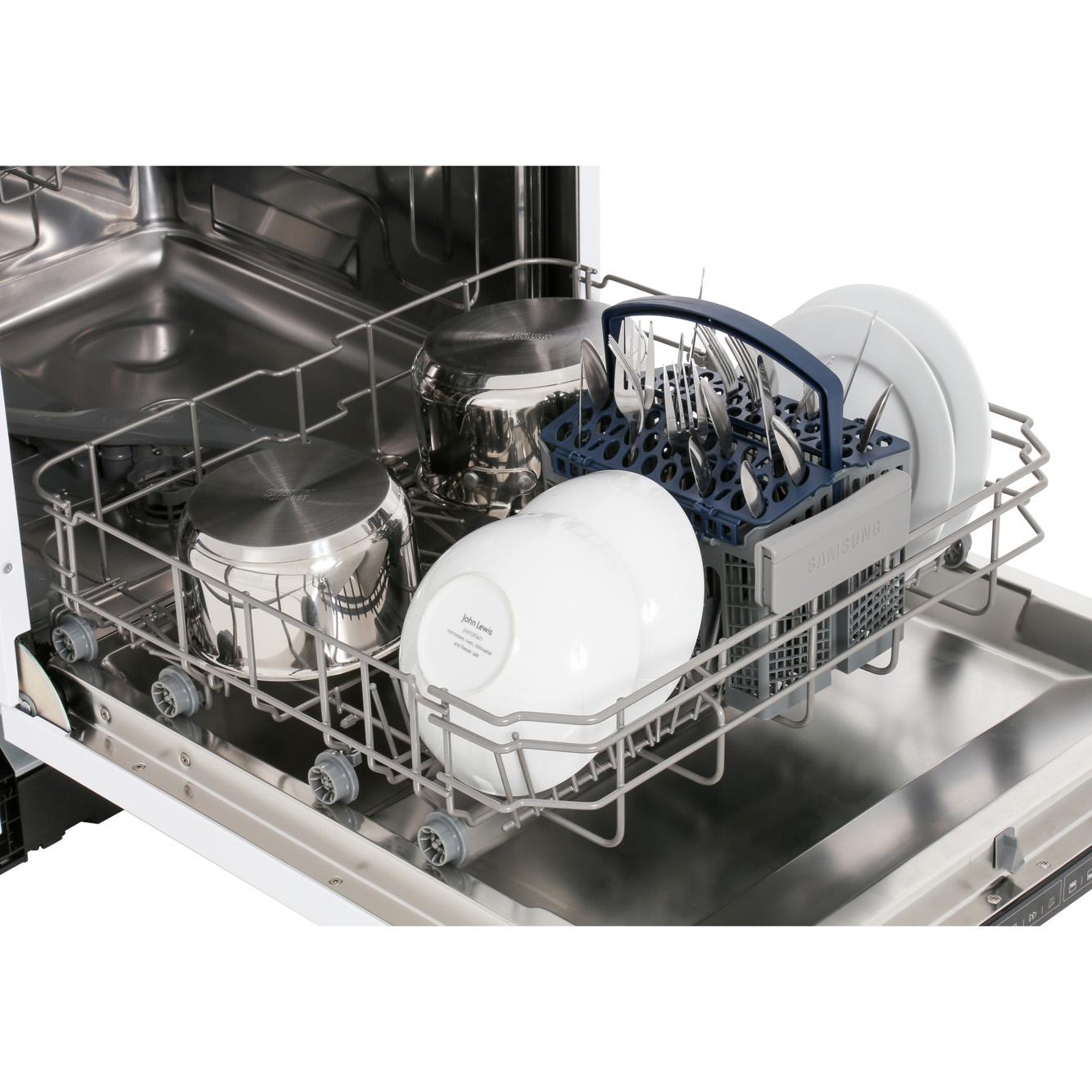 Samsung DW60M6040BB Series 6 Fully Integrated Dishwasher, 13 Place Settings, E Rated
