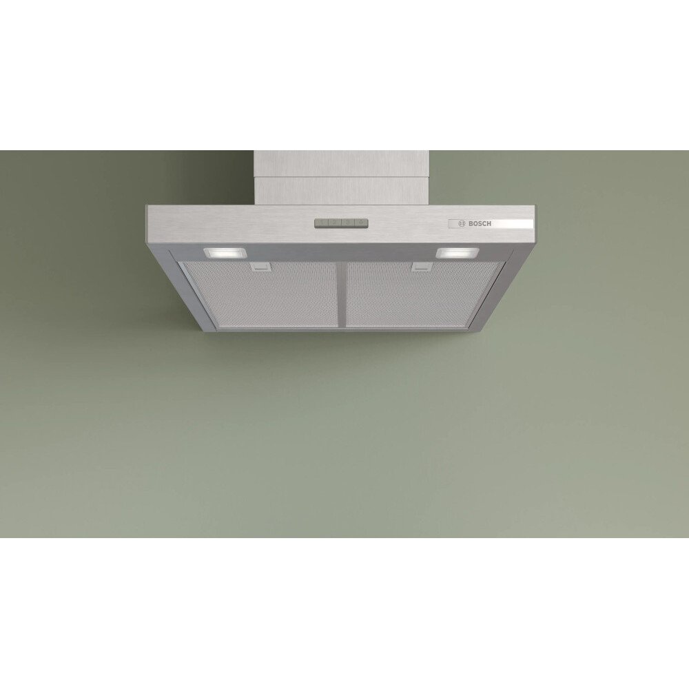 Bosch DWB65CC30B Series 4 60cm Chimney Cooker Hood, Stainless Steel, B Rated